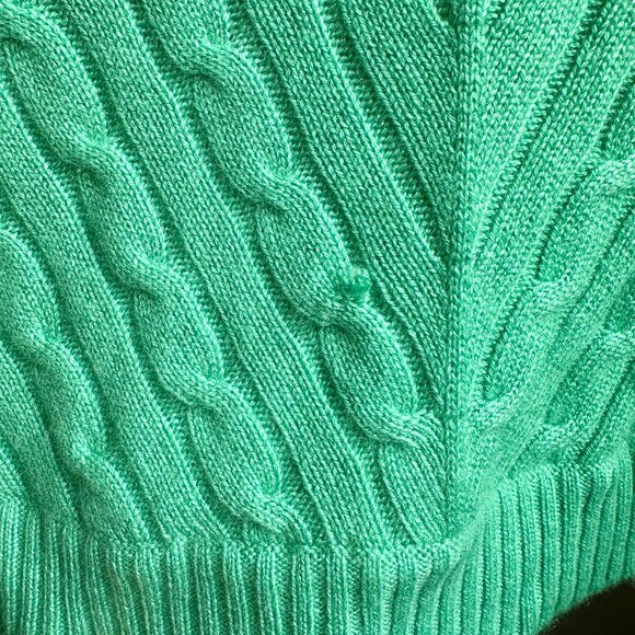 Ralph Lauren Black Label Women’s V-Neck Cashmere Sweater - Picture 4 of 6